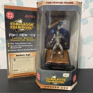 Comic Book Champions Limited Edition Fine Pewter Figure 1995 Mr. Freeze